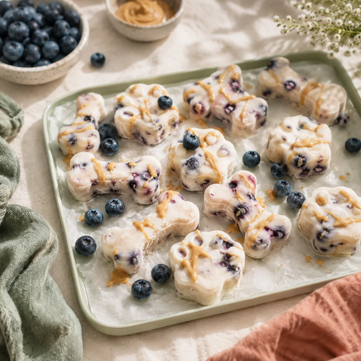 Frozen cat treats